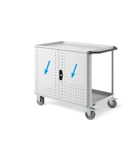 Immagine di Coppia porte battente per carrello Clever Large