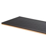 Immagine di Copertura in acciaio gommato per piani in legno, 3000x750x20 mm
