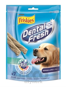 Immagine di CIBO CANI SNACK CHEW NEW M/L         180G DENTAL FRESH        FSK PURINA 01628128