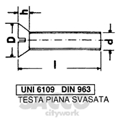 Immagine di 5X40 TPS GZ 4.8 7688 + VITE UP IVEB  02539195