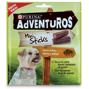 Immagine di CIBO CANI MINI STICKS BUFALO       90G ADVENTUROS PURINA 02636887