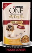 Immagine di CIBO CANI MY DOG IS FOOD LOVER TACCHINO    100G CAROTE/PISELLI      ONE PURINA 02637068