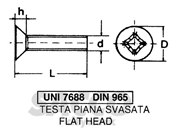 Immagine di 5X25 TPS INOX A2 7688 VITE **   04521358