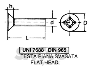 Immagine di 5X25 TPS INOX A2 7688 VITE **   04521358