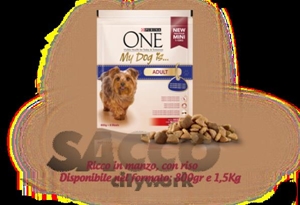 Immagine di CIBO CANI MY DOG IS ACTIVE ANATRA      100G MULTIPACK           ONE PURINA 02637242