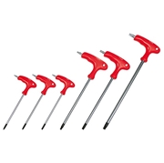 Immagine di CHIAVE MASCHIO PIEGATA SFERICA SET 6 PZ TORX