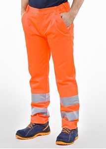 Immagine di PANTALONI HV COTONE TG.2XL ARANCIO 2CAT EN ISO 20471        SOCIM 05819102