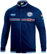 Immagine di FELPE S.FULL ZIP MARTINI BL.L