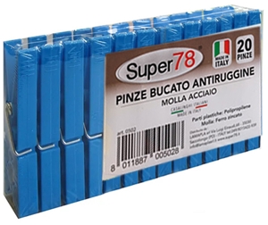 Immagine di MOLLETTE BUCATO PVC SUPER 10PZ