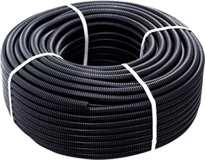 Immagine di TUBO CORRUGATO NERO MM.25X 50M