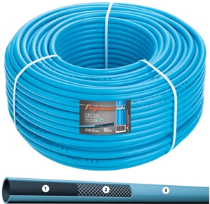 Immagine di TUBO GAS BOMBOLA PVC   MM.8X13