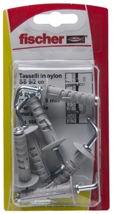 Immagine di TASSELLO NYLON SB CON GANCIO MEDIO PZ 6