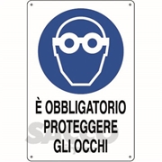 Immagine di SEGNALE SICUREZZA MM 120X145 LAVAOCCHI EMERGENZA ALLUMINIO 01624410