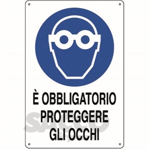 Immagine di SEGNALE SICUREZZA MM 120X145 LAVAOCCHI EMERGENZA ALLUMINIO 01624410