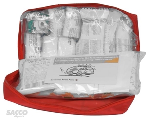 Immagine di VALIGIA PR.SOCCORSO NYLON AUTO MM 215X150X85 ROSSO DIN 13164 EUROPA     PVS 04569343