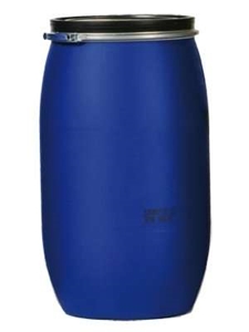 Immagine di FUSTO POLIETILENE C/COPERCHIO Ø496X800  LT 120 BLU BOCCA LARGA         CARVEL 01993707