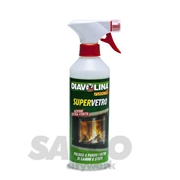 Immagine di DETERGENTE VETRI SUPERVETRO ML 500  SPRAY STUFE E CAMINI DIAVOLINA FACCO 03656273