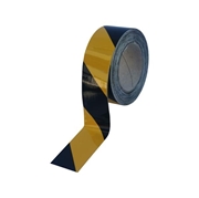 Immagine di NASTRO SEGNALAZIONE ADESIVO MM50X25MT DX RIFR BICOLORE GIALLO/NERO 00856676